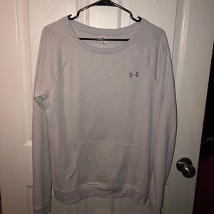 under armour (light grey) lightweight crewneck